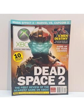 OFFICIAL XBOX MAGAZINE - DEAD SPACE 2, X-MEN DESTINY - BACK ISSUE #119 FEB 2011